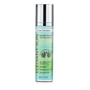 Elegant Sun Natural Flawless Glow Bronzer-Free Peptide Facial Tanning Serum